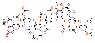 Pseudoheptafuhalol D octadecaacetate